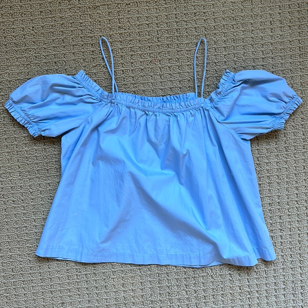 Off the shoulder baby doll top